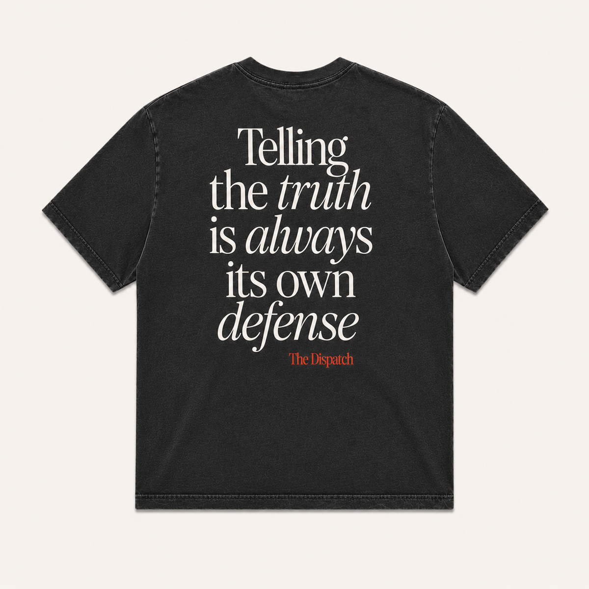 The Dispatch Truth Heavy Faded Tee