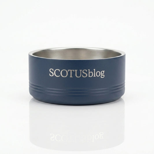 SCOTUSblog Dog Bowl